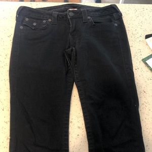 All Black Skinny True Religion